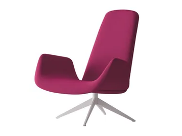 MYPLACE - Swivel armchair with armrests by La Cividina
