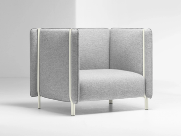 PINCH - Armchair high-back by La Cividina