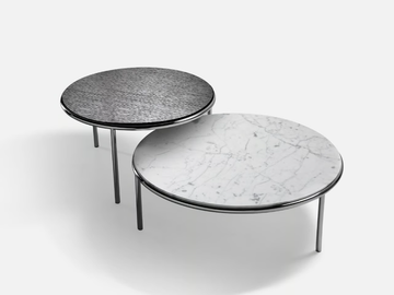 UP - Low round coffee table by La Cividina