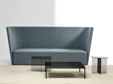 VELOUR - High-back leisure sofa by La Cividina