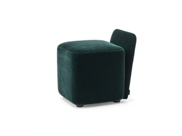 VELOUR - Sectional square pouf by La Cividina