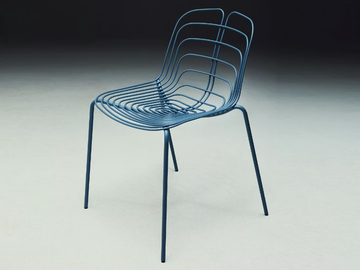 WIRED - Steel chair by La Manufacture