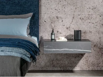 36E8 - 0759 - Wall-mounted bedside table by Lago