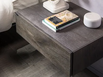 36E8 - 0761 - Wall-mounted bedside table by Lago