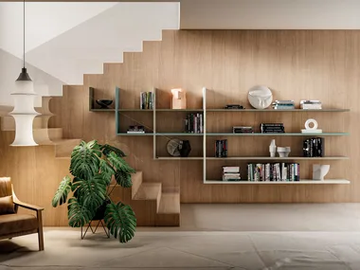 LAGOLINEA - 1227 - Sectional bookcase by Lago