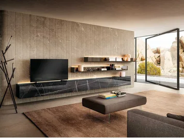 LAGOLINEA 1236 - Sectional storage wall by Lago
