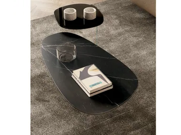 PLEASURE 1420 - Glass coffee table by Lago