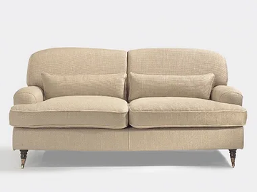 CONTINENTAL - 2 seater fabric sofa by Lambert