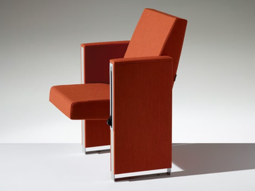C100 - Auditorium seats with writing tablet by LAMM