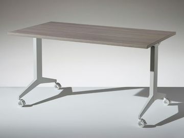 FLIP - Folding wooden office desk with flip-top by LAMM