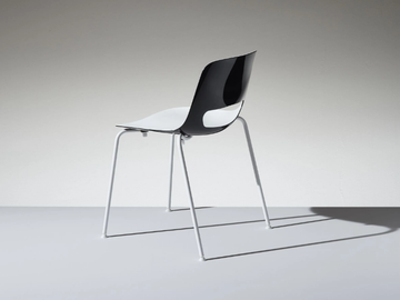 LUCKY - Polypropylene reception chair by LAMM