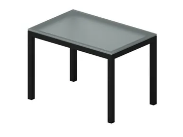 POLO - Rectangular coffee table by LAMM