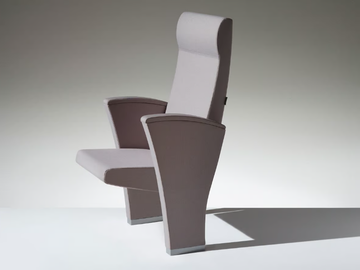UNICA - Auditorium seats with headrest by LAMM