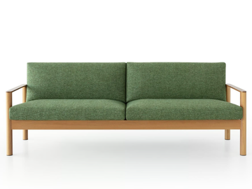 10:30 - 2 seater fabric sofa by Lapalma