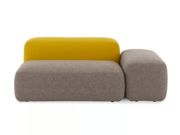 PLUS - Modular fabric sofa with removable cover by Lapalma