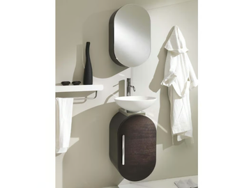 FLUX_US 16 - Single wall-mounted vanity unit by LASA IDEA