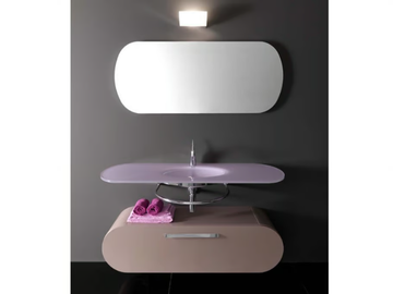 FLUX_US 17 - Storage bathroom cabinet with drawers by LASA IDEA