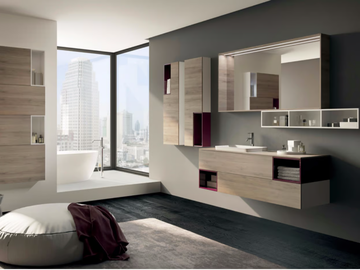 MAKE B 07 - Bathroom cabinet / vanity unit by LASA IDEA