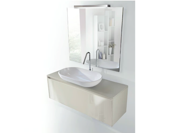 METROPOLIS 26 - Wall-mounted vanity unit by LASA IDEA