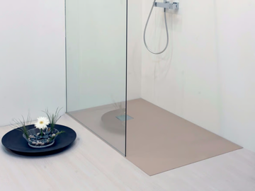 SLIM - Flush fitting rectangular shower tray by LASA IDEA
