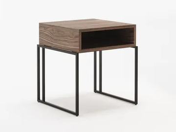 ACHILLES - Rectangular bedside table by Laskasas