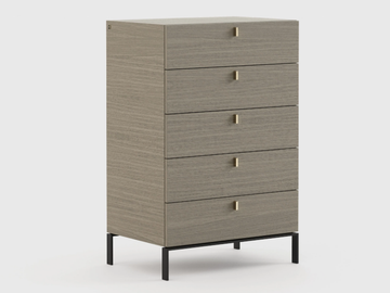 AMBER - Oak chest of drawers by Laskasas