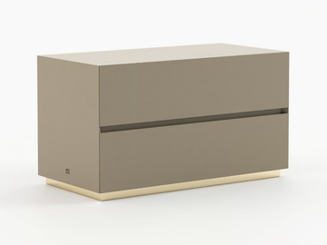 DAKAR - Rectangular bedside table with drawers by Laskasas