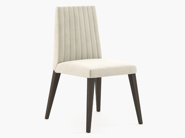 DENVER - Upholstered wooden chair by Laskasas
