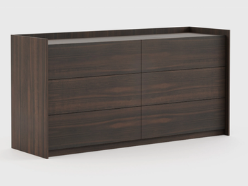 ENDY - Walnut chest of drawers by Laskasas