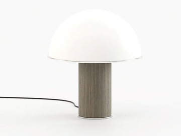 FRANKLIN - Wooden and metal table lamp by Laskasas