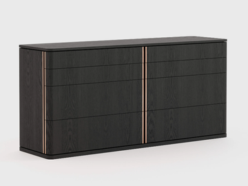 HILARY - Ash chest of drawers by Laskasas
