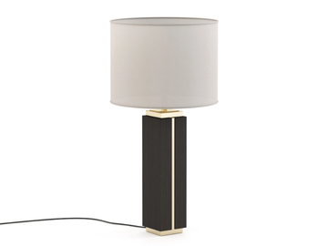 JACK - Carrara marble table lamp by Laskasas