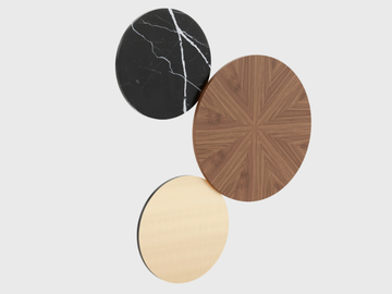 JACKSON'S - Wooden, marble and metal wall light by Laskasas