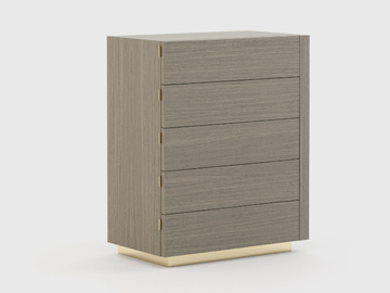 KIRA - Oak chest of drawers by Laskasas