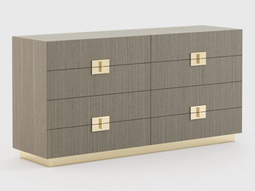 LADY - Oak chest of drawers by Laskasas