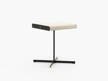 LEE - Rectangular coffee table with 4-star base by Laskasas