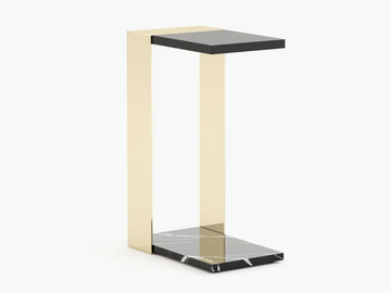 POPPI - Rectangular side table by Laskasas