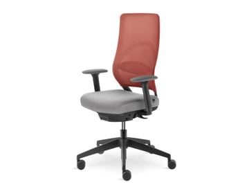ARCUS 240 BO - Swivel office chair with 5-Spoke base with armrests by LD Seating