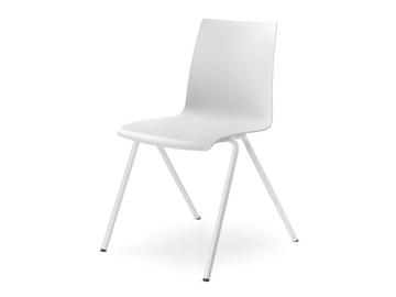 EVO 010-N0 - Stackable plastic training chair by LD Seating