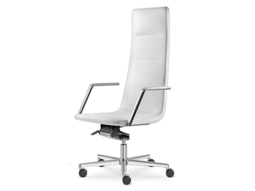 HARMONY 820-H - Height-adjustable swivel executive chair with armrests by LD Seating