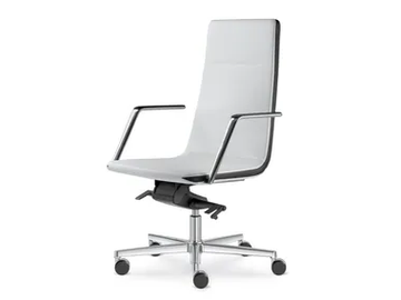 HARMONY 822-H - Swivel executive chair with armrests with 5-spoke base by LD Seating
