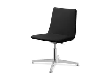HARMONY 825-RA F34-N6 - With 4-spoke base leather chair by LD Seating