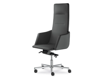 HARMONY 830-H - Height-adjustable swivel executive chair with armrests by LD Seating