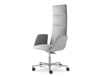 HARMONY MODERN 890 - Swivel executive chair with 5-spoke base by LD Seating