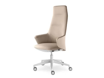 MELODY DESIGN 796-FR F40-N0 - Swivel executive chair with 5-spoke base by LD Seating