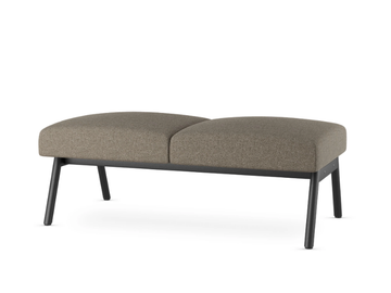 NIDO NI-BE2-N1 - Backless fabric bench seating by LD Seating