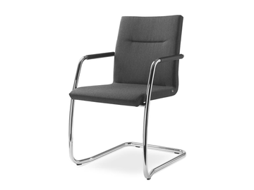 SEANCE CARE 076-Z-N4 - Cantilever fabric training chair by LD Seating