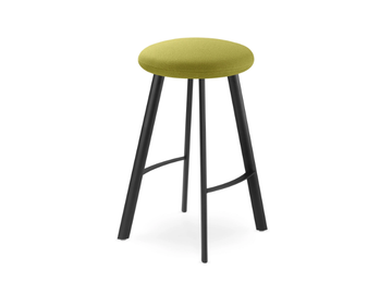 SPOT SP-670-N1 - Upholstered steel stool with footrest by LD Seating