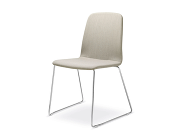 SUNRISE 152-Q-N4 - Sled base fabric training chair by LD Seating