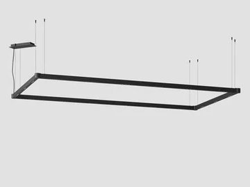 APEX RECTANGULAR - LED aluminium pendant lamp by LedsC4